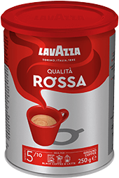 Gemahlener Qualità Rossa Kaffee